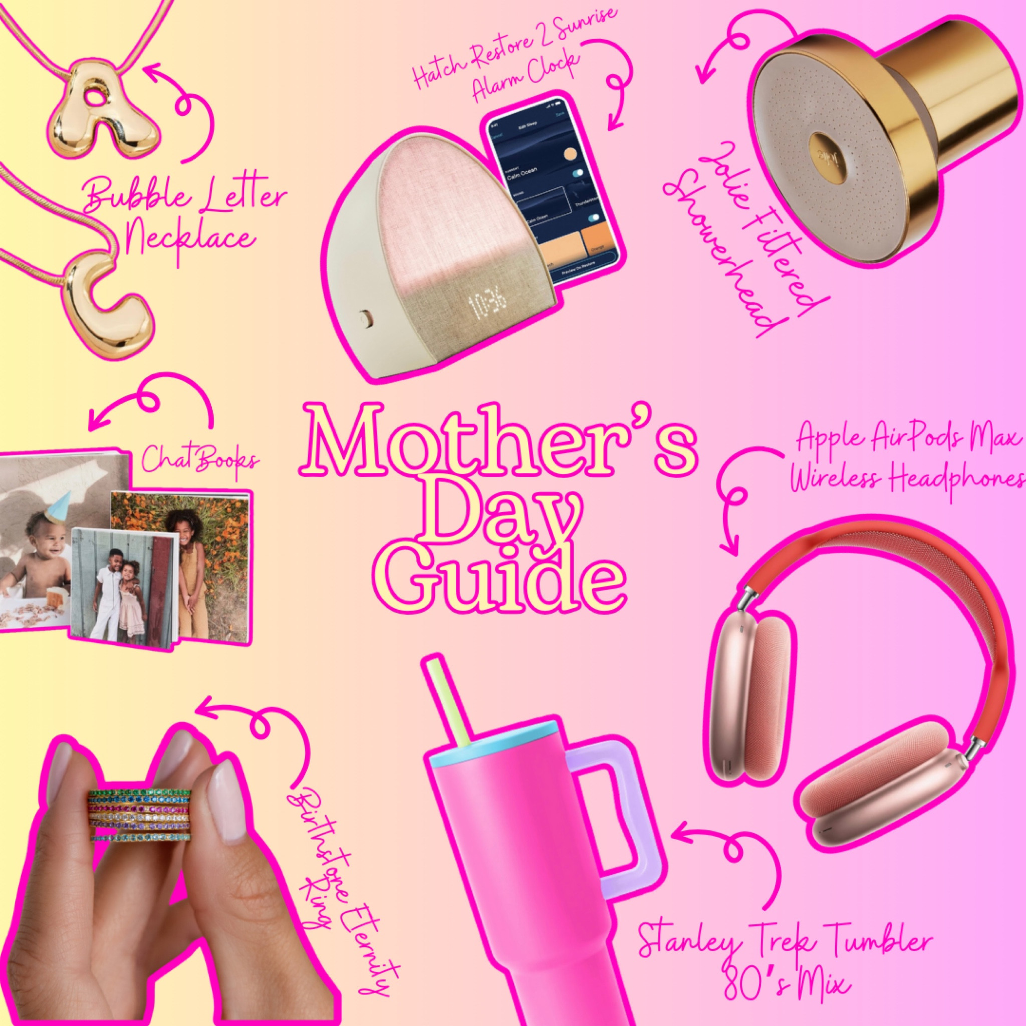 Give Mom the ultimate Mother's Day pampering with luxurious gifts like AirPods Max for immersive music, a Jolie shower head for spa-like relaxation, a Hatch alarm for peaceful mornings, and more in my exclusive Mother's Day guide! 🌸💖 #MothersDay #GiftGuide

#LTKfamily #LTKGiftGuide