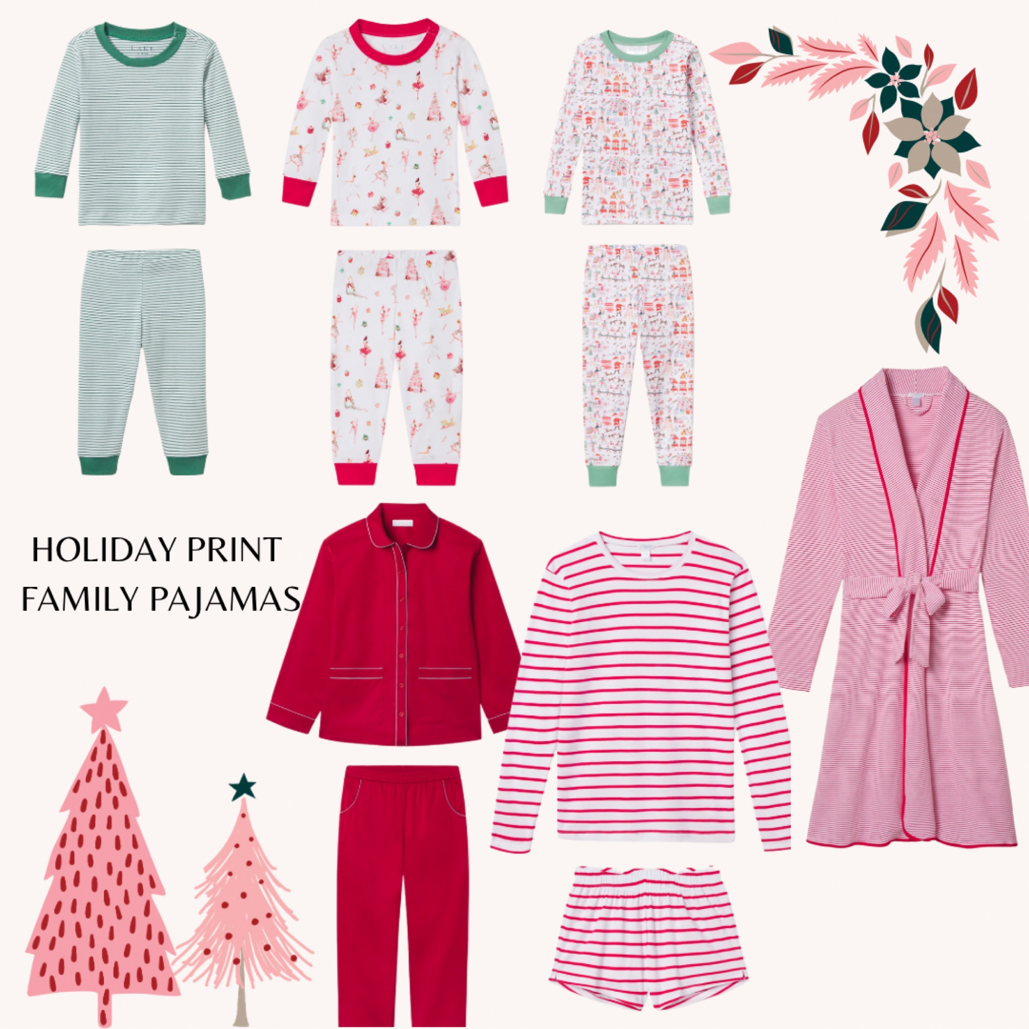 Pajamas for the whole family - Holiday/Christmas 

#LTKGiftGuide #LTKSeasonal #LTKHoliday