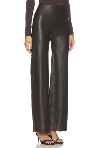 Commando Faux Leather Wide Leg Pant in Espresso from Revolve.com | Revolve Clothing (Global)