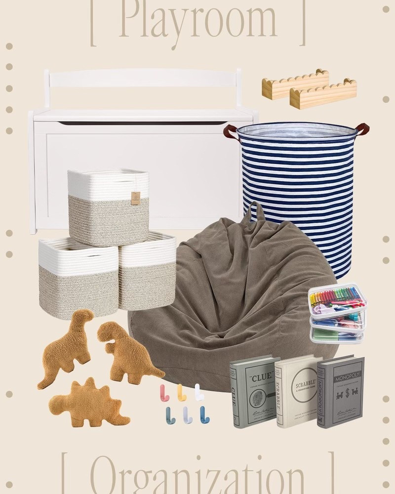 Playroom Organization! 