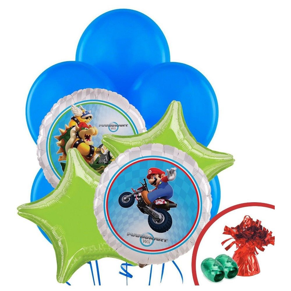 Mario Kart Wii Balloon Bouquet, Men's | Target