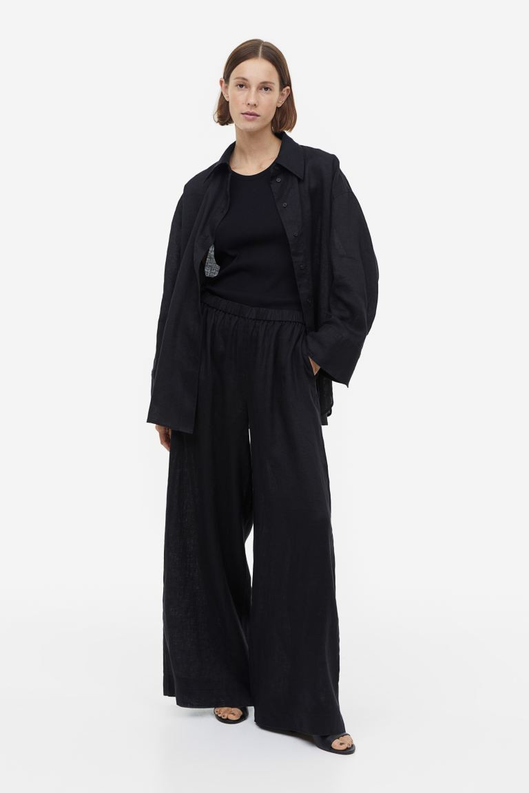 Wide-cut Linen Pants | H&M (US + CA)