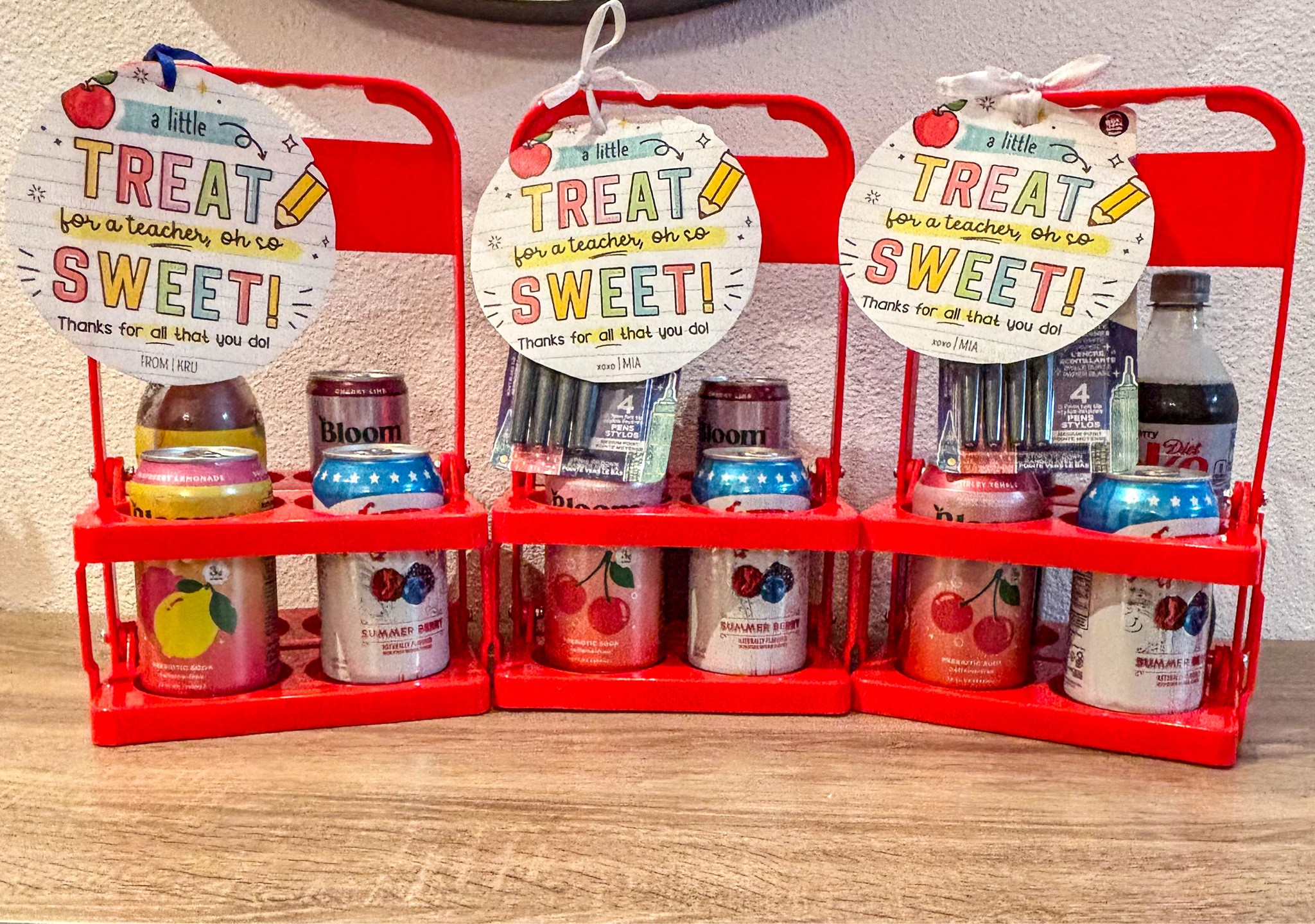 Teacher gifts. Cute teacher appreciation gifts. DIY gifts. DIY mom. Amazon finds. Amazon gift ideas. Teacher gift ideas. Gift ideas. Drink carrier. 

#LTKHome #LTKdayinmylife #LTKmomlife