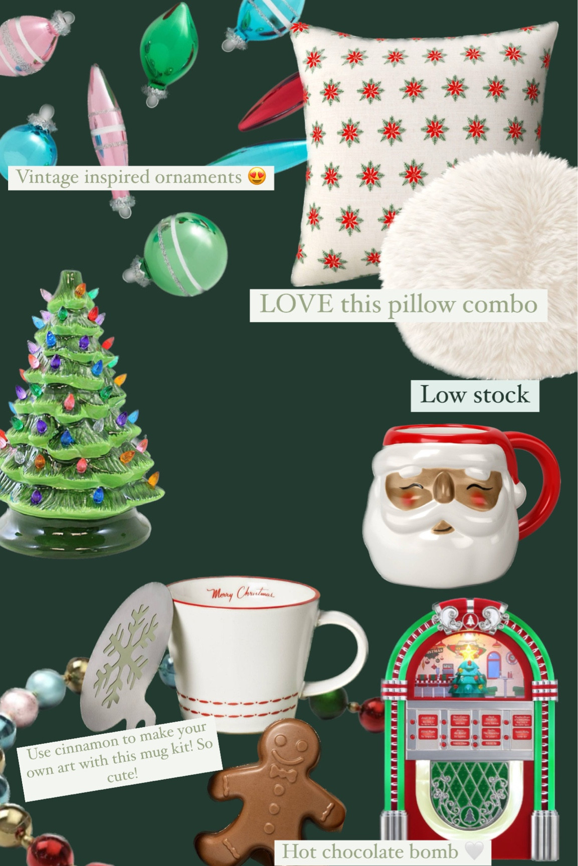 Vintage Christmas 🎄 

#LTKHolidaySale #LTKSeasonal #LTKHoliday