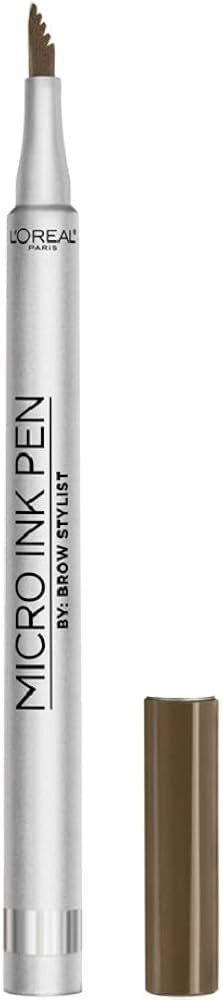L'Oréal Paris Micro Ink Pen by Brow Stylist, Longwear Brow Tint, Hair-Like Effect, Up to 48HR We... | Amazon (US)