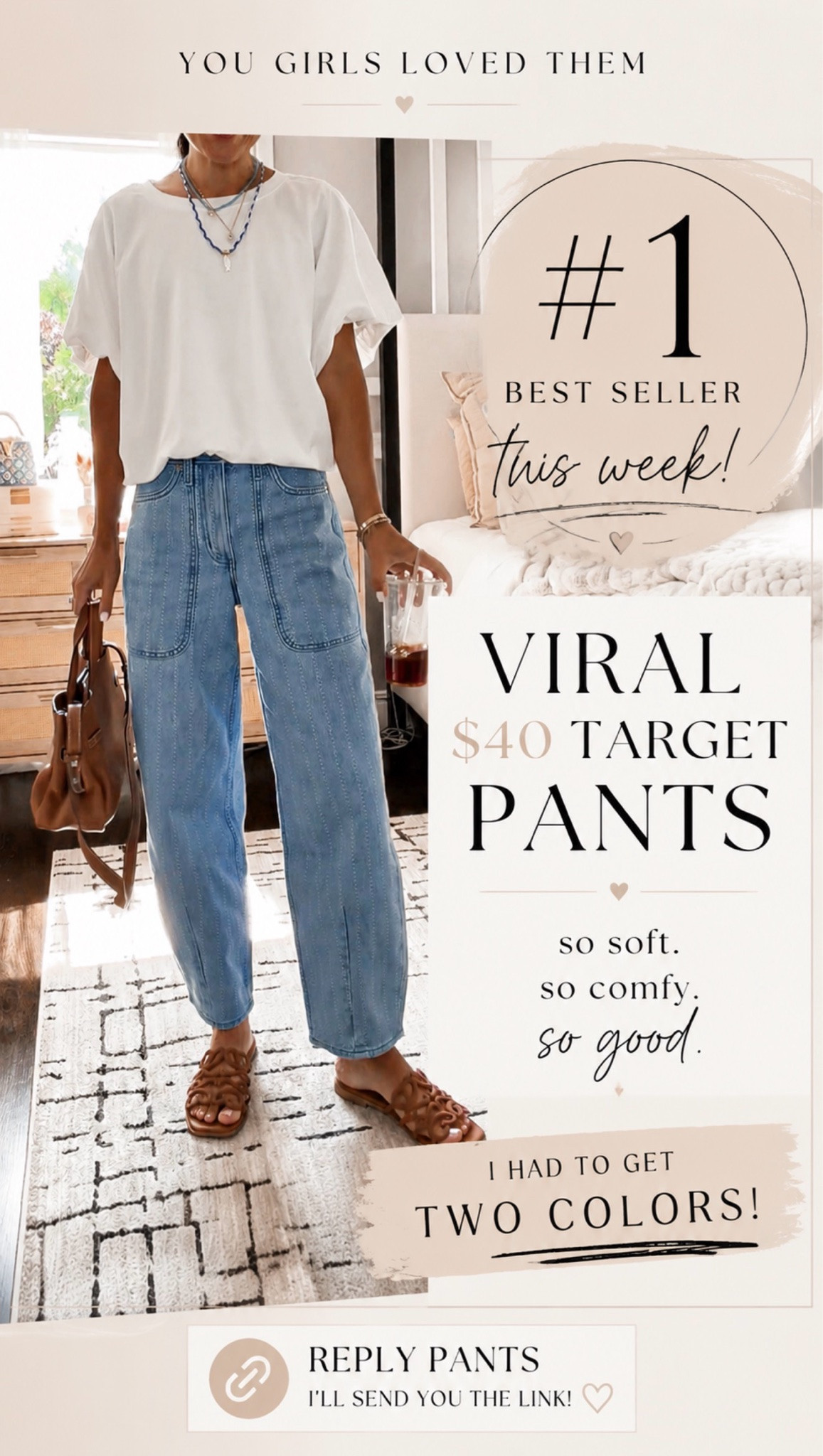 Target $40 pants. Best seller this week. Wearing size 00

#LTKootd #LTKSeasonal #LTKOver40