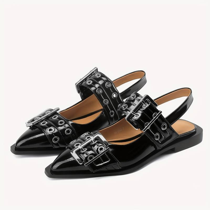 Women's Solid Color Trendy Sandals Ankle Buckle Strap - Temu Canada | Temu Affiliate Program