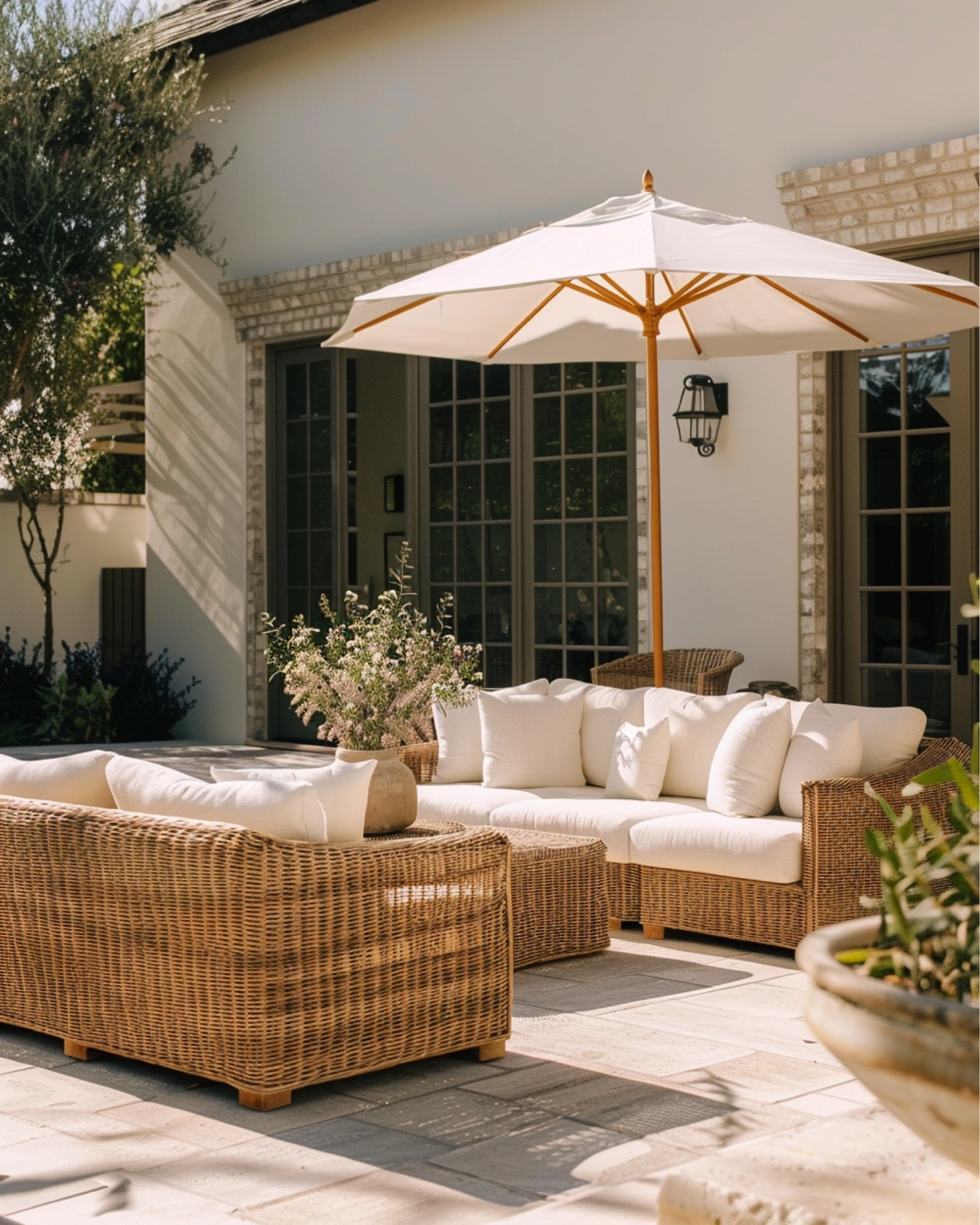 Outdoor pillow season. And a place to store them  

#LTKSeasonal #LTKhome #LTKfindsunder100