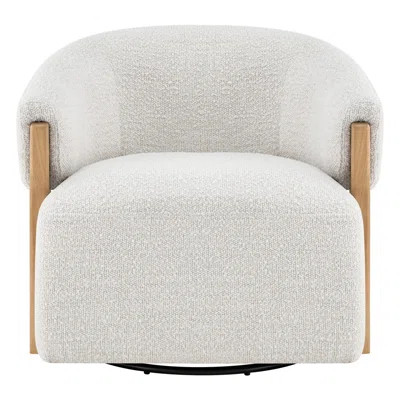 Longfield Upholstered Swivel Accent Chair | Wayfair North America