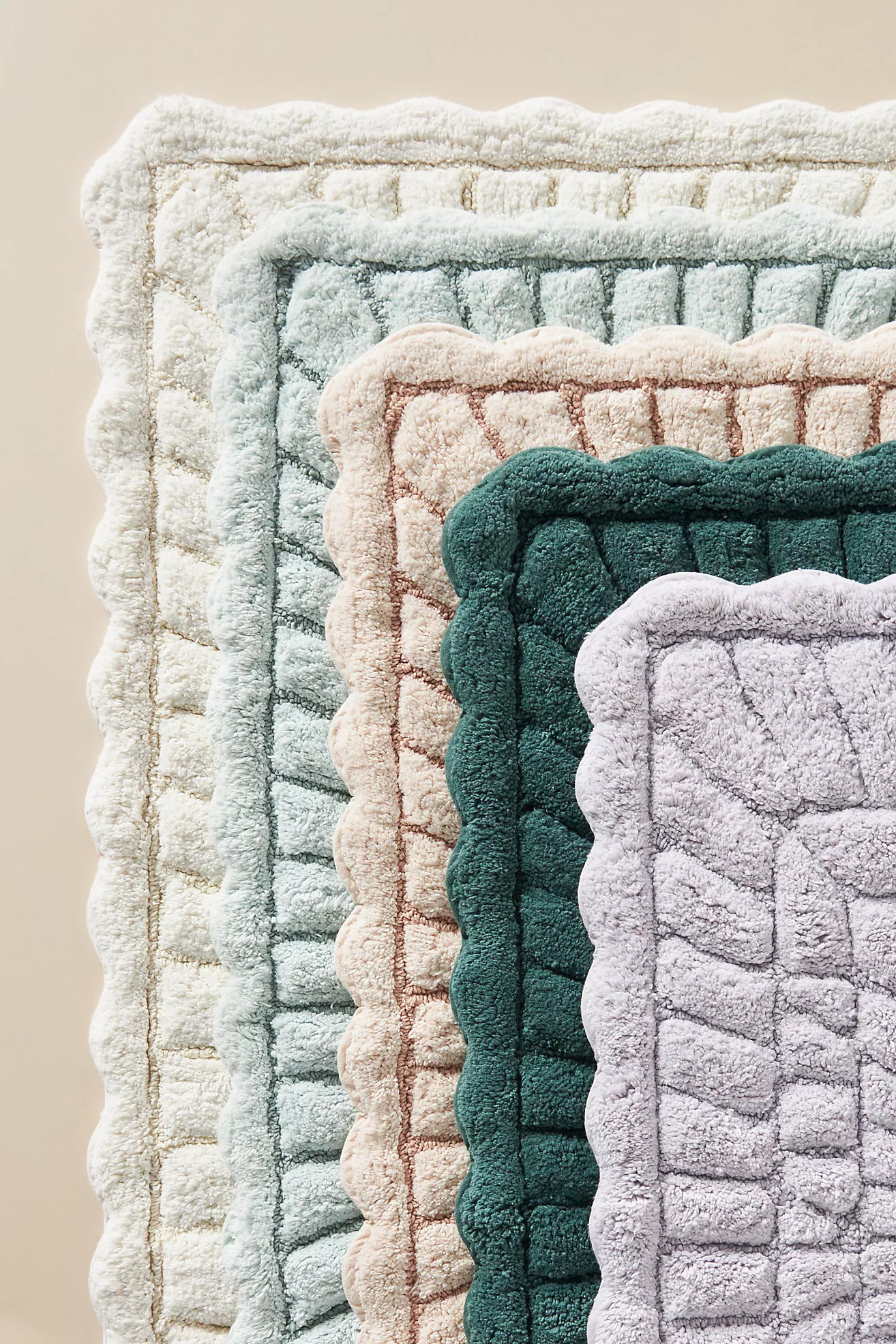 Hand-Tufted Leighton Bath Mat | Anthropologie (US)