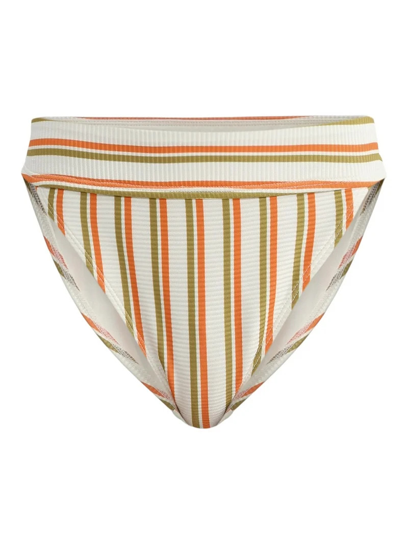No Boundaries Feeder Stripe Swim Bottoms, Sizes XXS-XXL | Walmart (US)