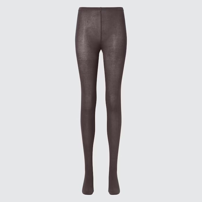 HEATTECH Ribbed Knitted Tights | UNIQLO (US)
