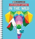 Brain Games - Sticker by Letter: In the Wild (Sticker Puzzles - Kids Activity Book)    Spiral-bou... | Amazon (US)
