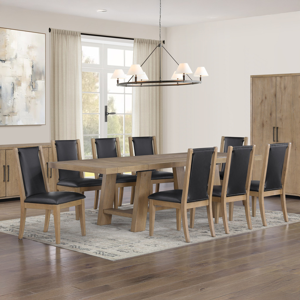 Orinda Dining Room Set In Brown | 1stopbedrooms