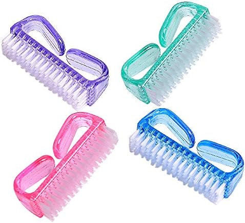 Handle Grip Nail Brush, Fingernail Scrub Cleaning Brushes for Toes and Nails Cleaner, Pedicure Br... | Amazon (US)
