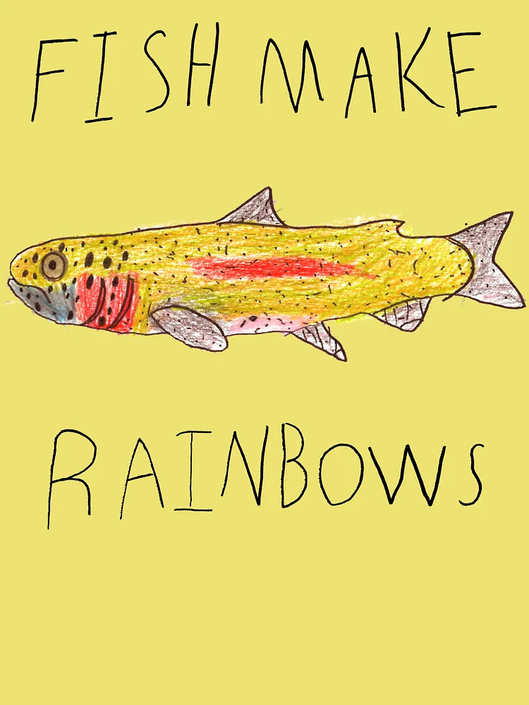 Rainbow Trout Kids T-Shirt | Redbubble (US)