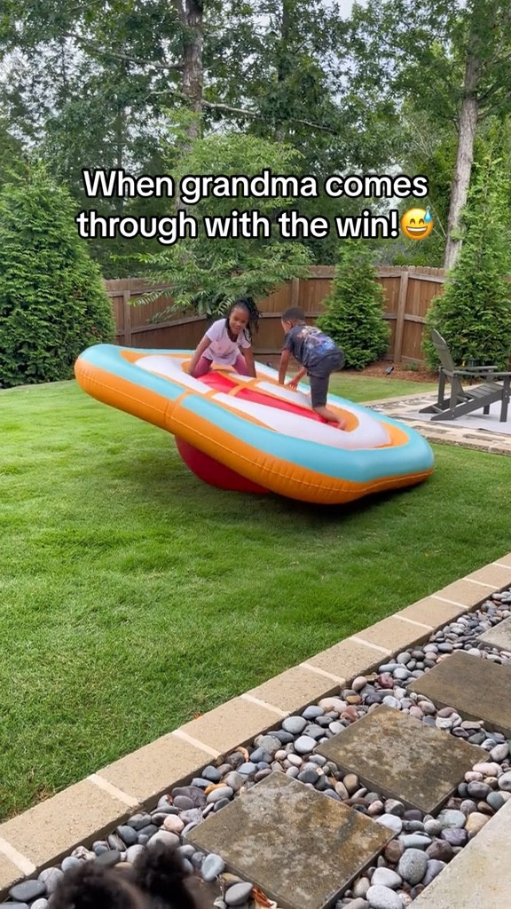 Touchè mom. The kids are in love. Grandma with the win 😁 #activitiesforkids #Summer #kidstoys #kidsactivities #ideasforkids #fun 

#LTKkids #LTKfamily #LTKSeasonal