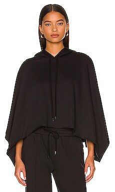 525 Washed Hoodie Poncho in Black from Revolve.com | Revolve Clothing (Global)