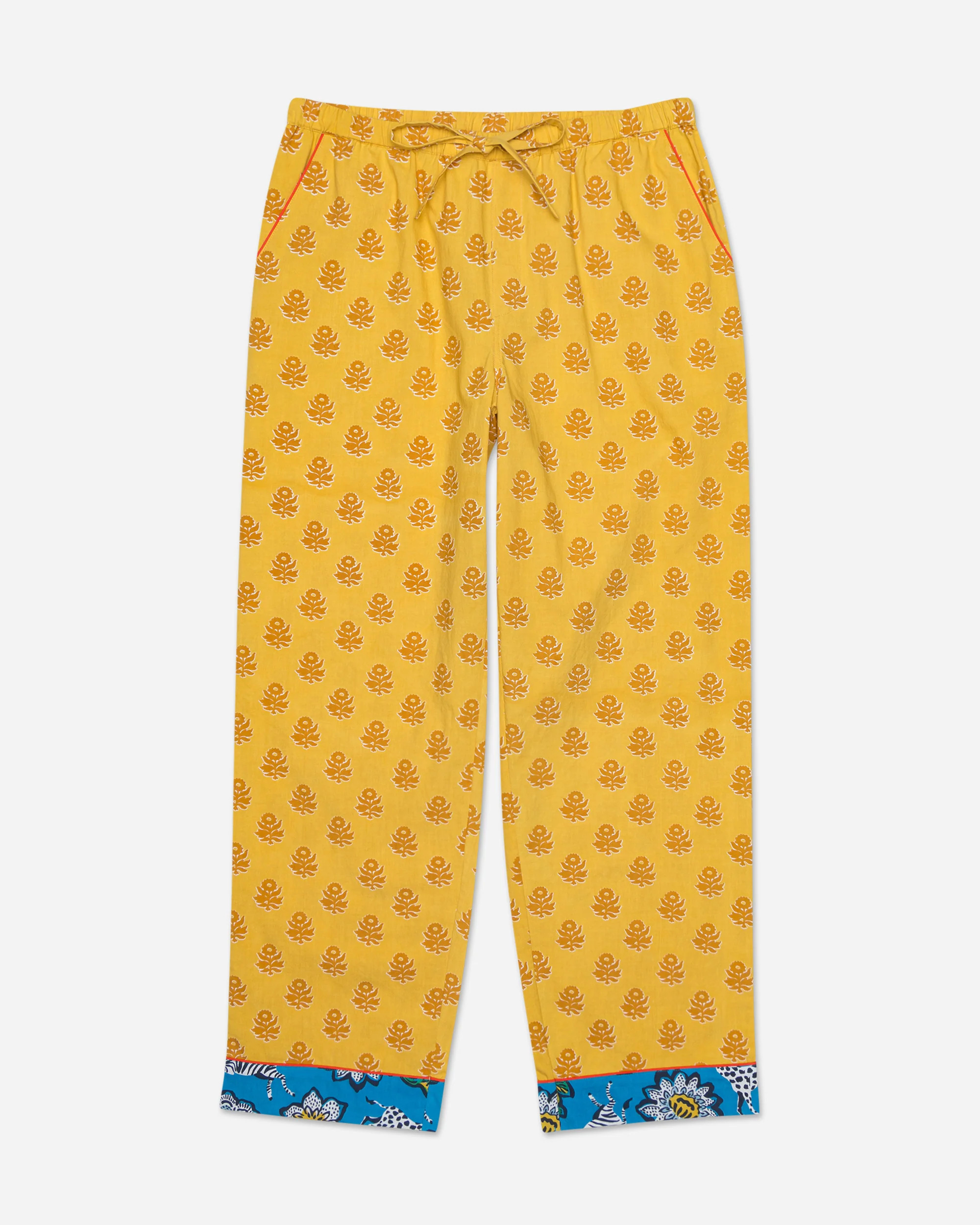 zinnia-pajama-pants-goldenrod | Printfresh