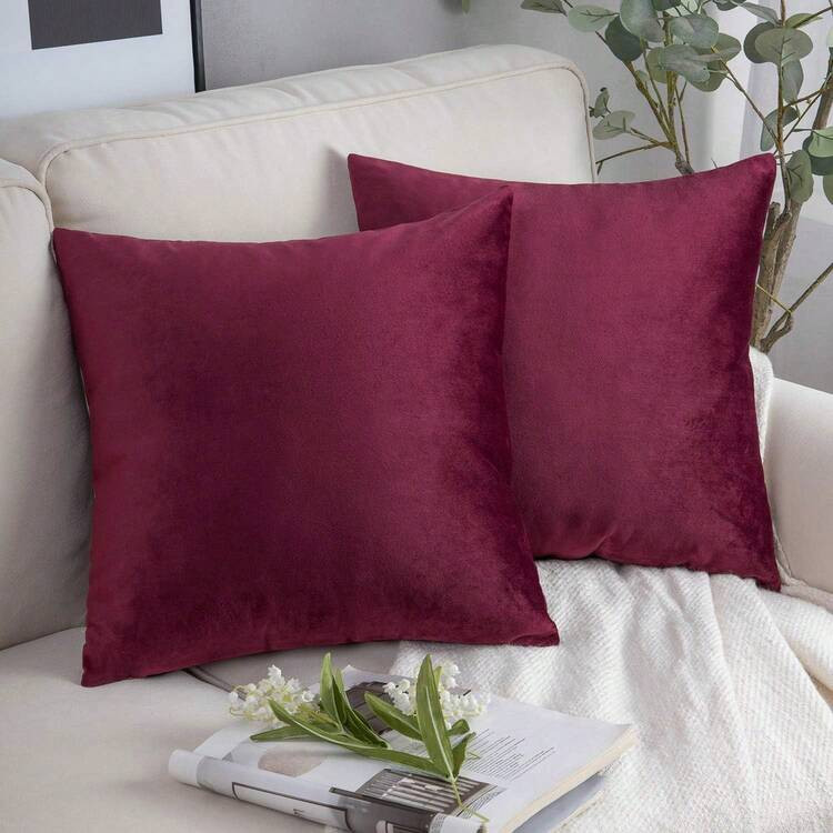 Burgundy Pillows | SHEIN