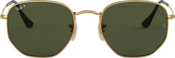 51mm Polarized Geometric Sunglasses | Nordstrom