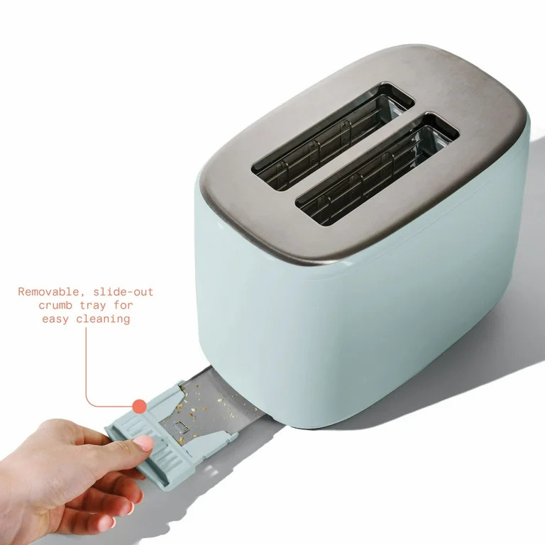 Beautiful 2 Slice Toaster with Touch-Activated Display, Hydrangea by Drew Barrymore | Walmart (US)