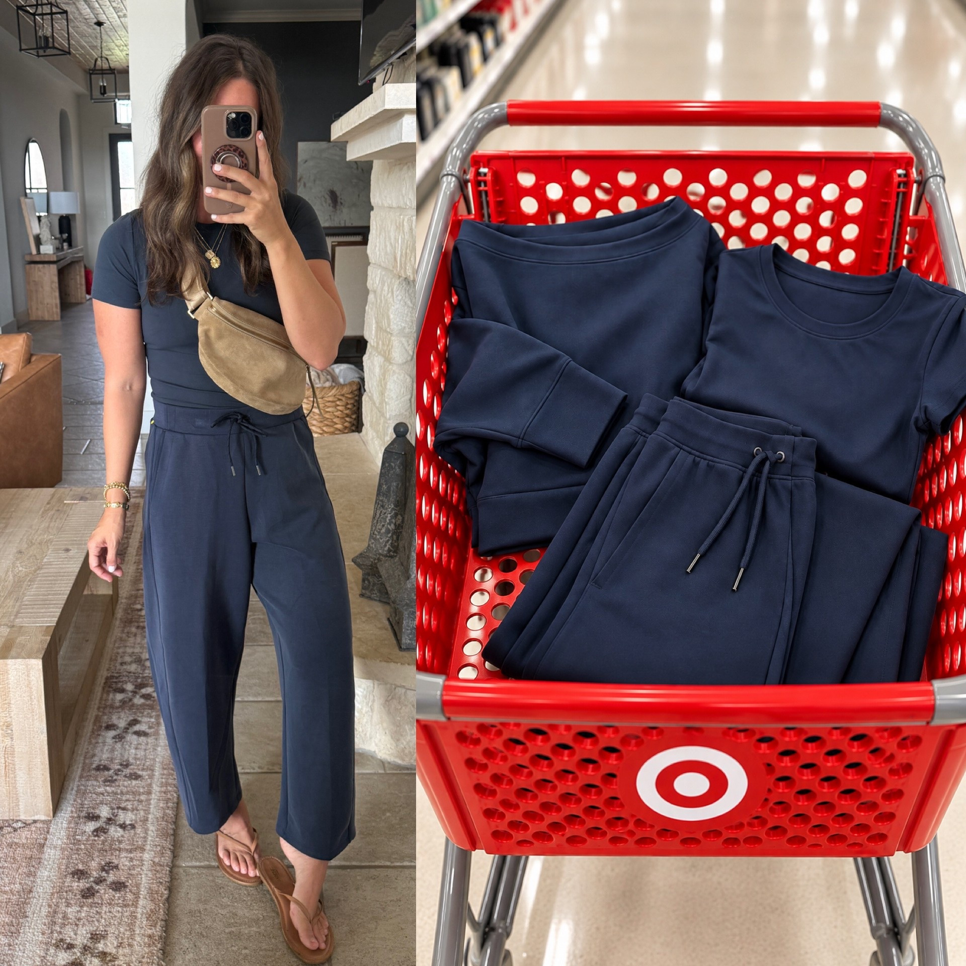 Target is giving Lululemon vibes and I’m HERE FOR IT! 😍 This new Target matching activewear set looks and feels so much more expensive than it is! Perfect for workouts, running errands, school drop-off, or just looking put together while staying comfy!
.
#TargetFinds #TargetStyle #TargetFashion #MatchingSets
