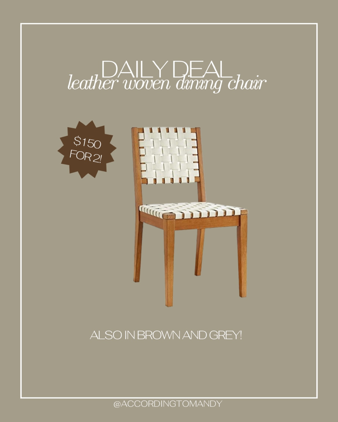 Just found this Amazon find! $150 for 2 of the white dining chairs! Also comes in dark brown and gray! 


#LTKsalealert #LTKhome