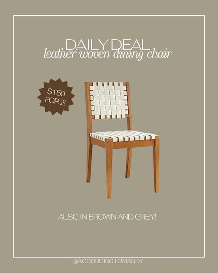 Just found this Amazon find! $150 for 2 of the white dining chairs! Also comes in dark brown and gray! 


#LTKsalealert #LTKhome