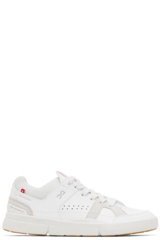 White 'THE ROGER Clubhouse' Sneakers | SSENSE