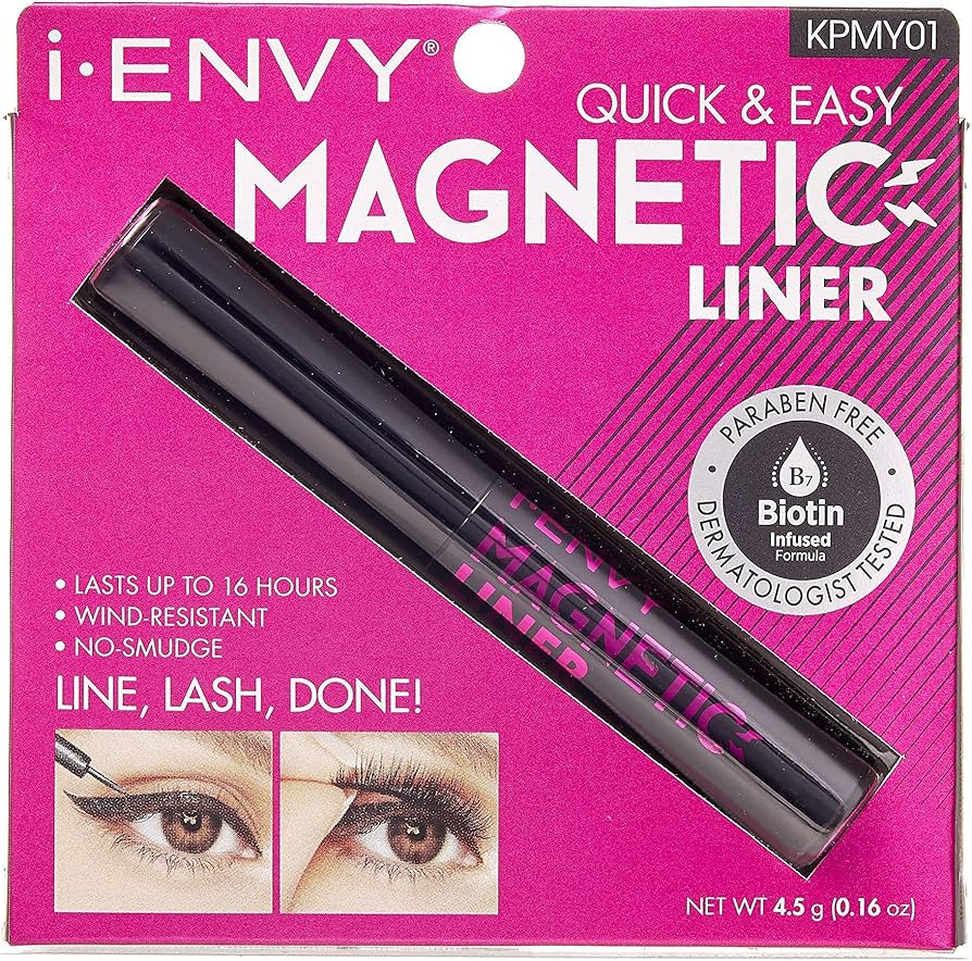 KISS i Envy Magnetic Eyeliner Wind Resistant, Last Up To 16hrs | Amazon (US)