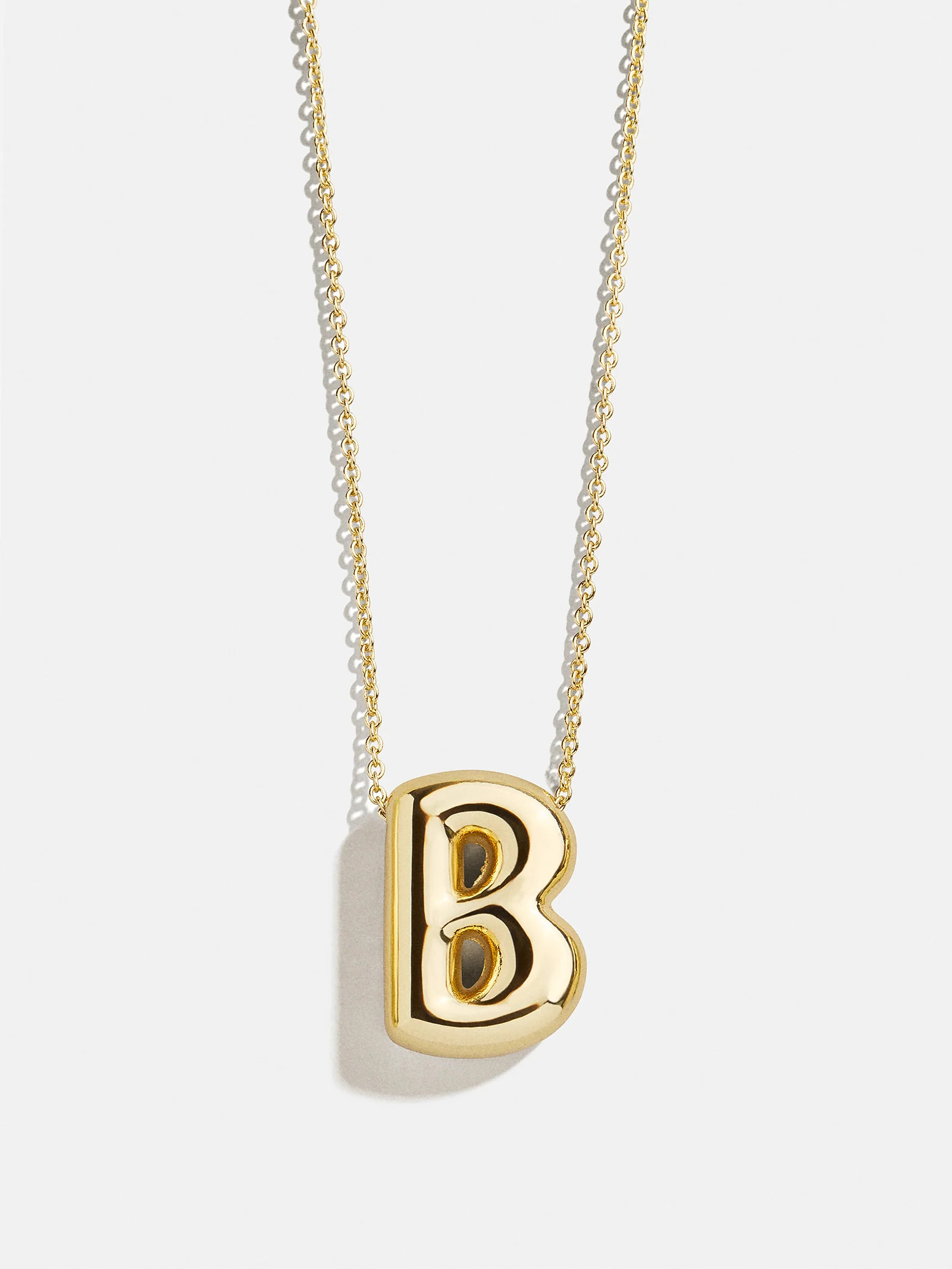 Kids' Bubble Initial Necklace - Gold | BaubleBar