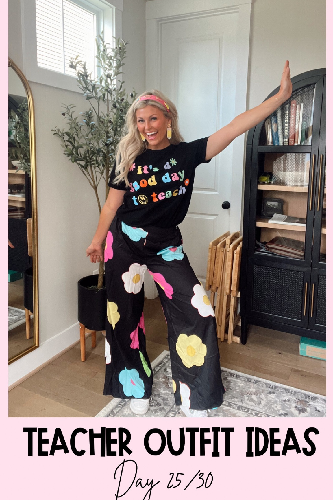 Teacher outfit ideas day 25/30🌈
Pants size M
Shirt size L (sized up)
Headband from TJ Maxx


#LTKBacktoSchool #LTKFindsUnder50 #LTKStyleTip