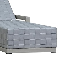 PURPLE LEAF Patio Chaise Lounge Chair Set of 2, PU Leather Outdoor Chaise Lounge Aluminum Pool Lo... | Amazon (US)