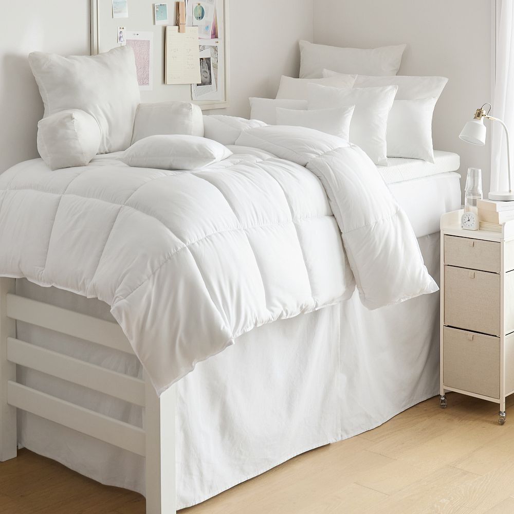 Vaulted Twin XL Bedskirt | Pottery Barn Teen