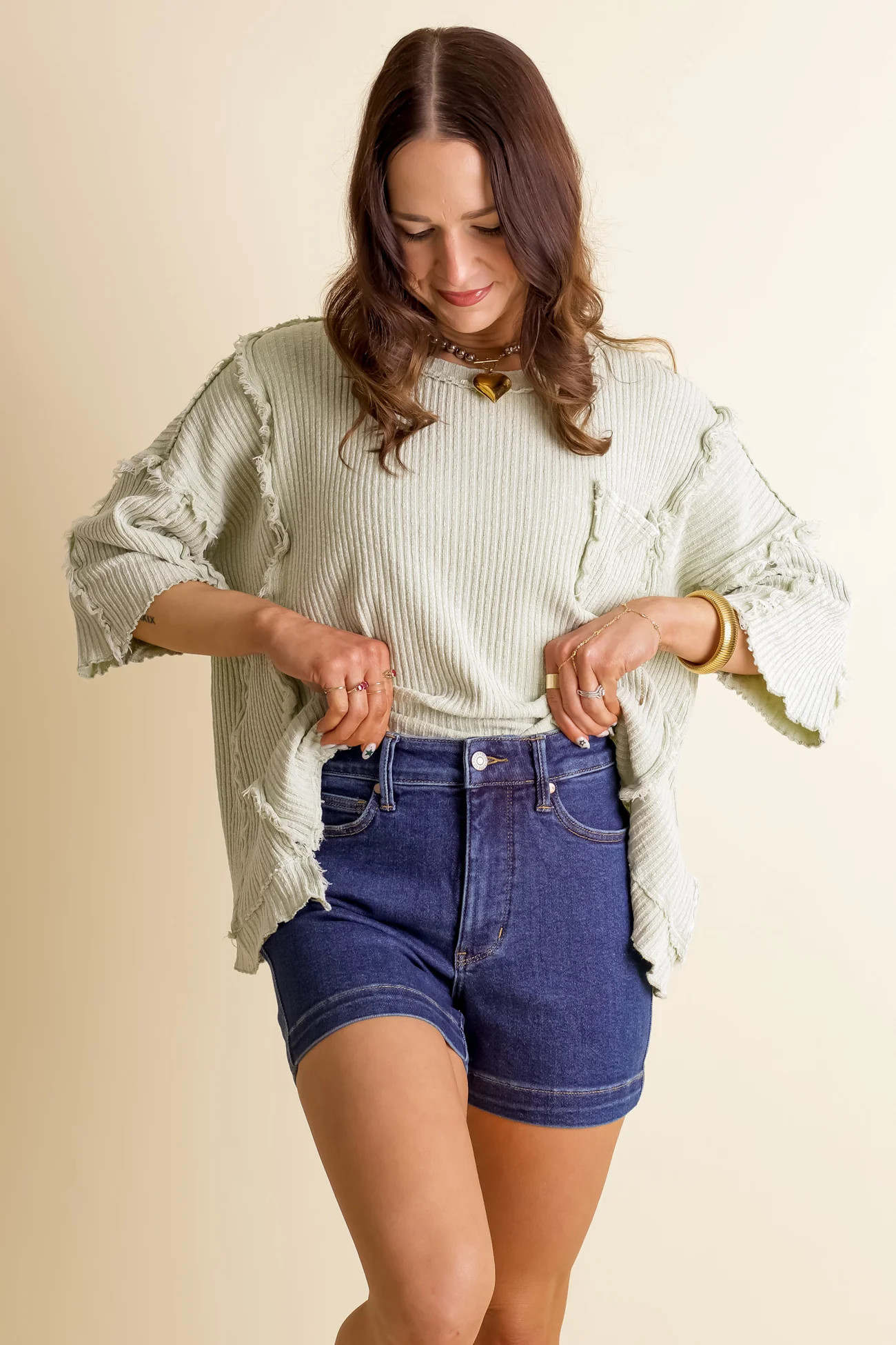 Tate High Waist Tummy Control Shorts | Nellie Mae