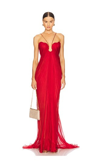 Pia Gown in Salsa | Revolve Clothing (Global)