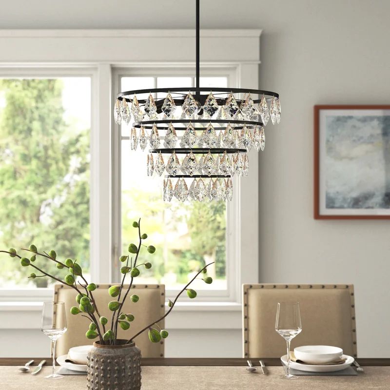 Marina 6 - Light Dimmable Tiered Chandelier | Wayfair North America