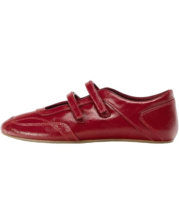 Casual Womens Elastic Strap Ballet Flats Slip On Round Toe Soft Ballerina Pumps | Amazon (US)