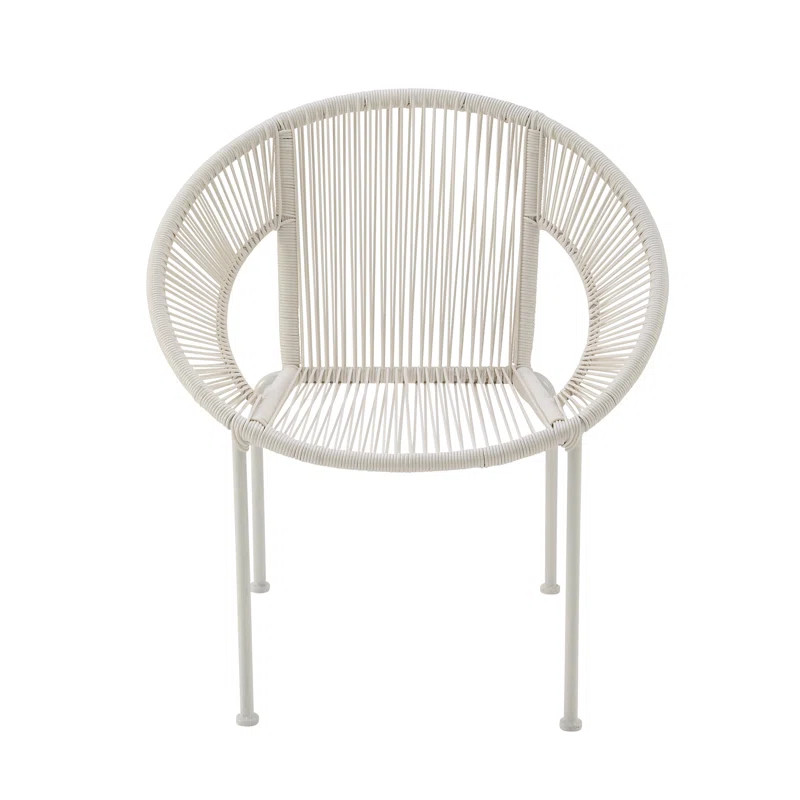 Glendale Heights Papasan Chair Finish: White | Wayfair North America