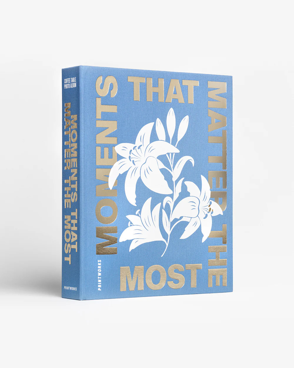 PRINTWORKS | Photo Album Moments that Matter the Most, Blue | PRINTWORKS