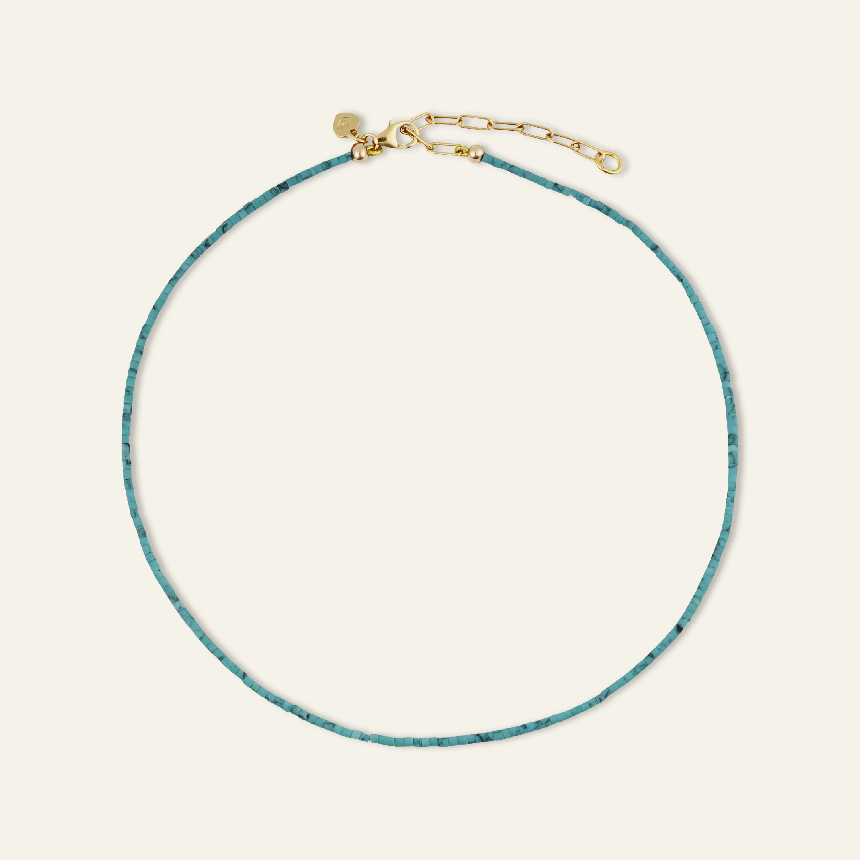 Teeny Turquoise Gemstone Necklace | HART