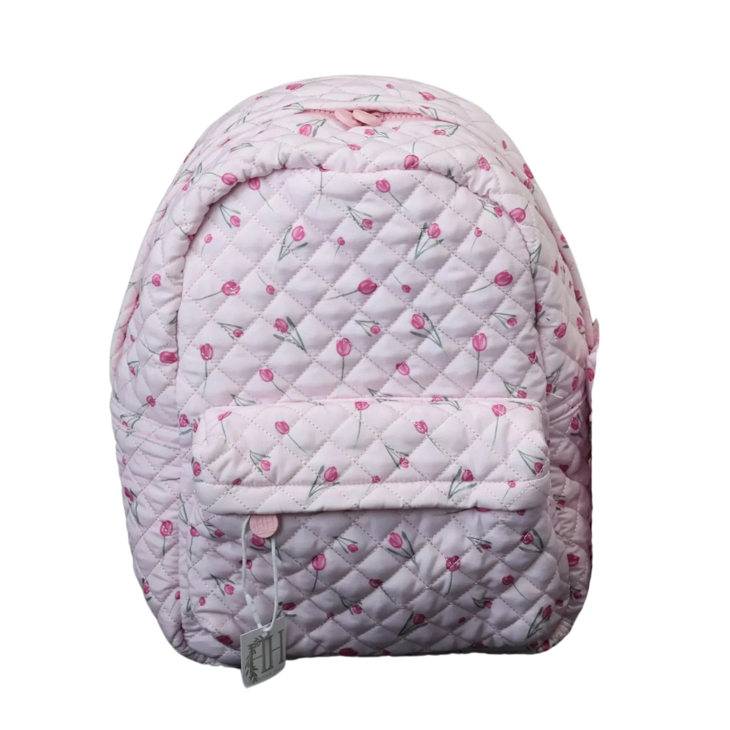 Tiptoe Tulip Quilted Backpack | Hamner Hill
