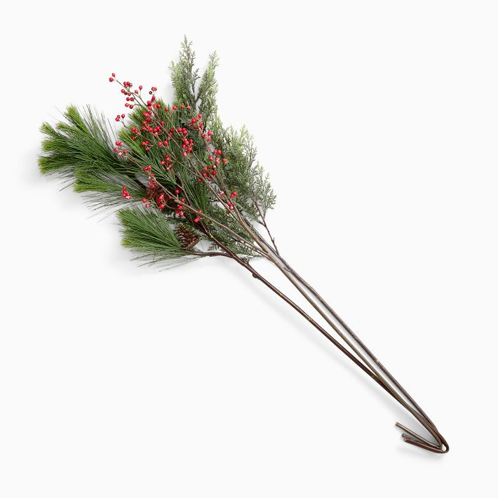 Faux Cypress Mixed Berry & Pine Botanicals | West Elm (US)