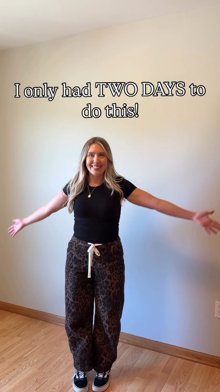 Reveal day! I seriously can’t believe we did this in 2 days! Comment “shop” and I’ll send all the links!#nursery #nurseryinspo #nurseryideas #genderneutralnursery #beforeandafter