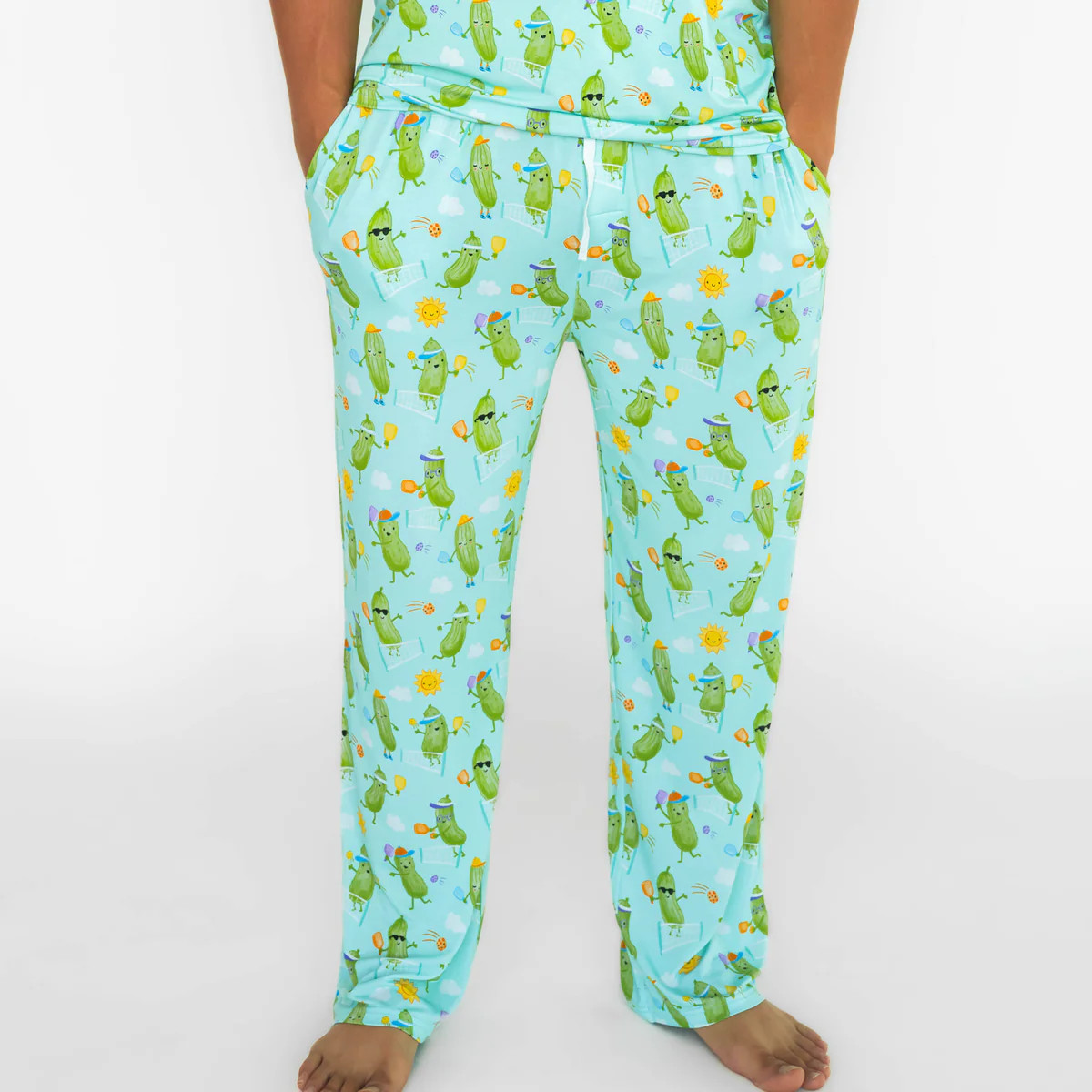 Pickle Power Men's Pajama Pants | Little Sleepies