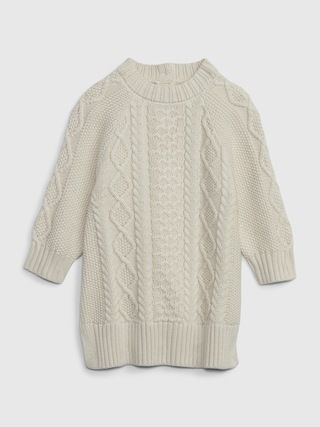 Baby Cable-Knit Sweater Dress | Gap (US)