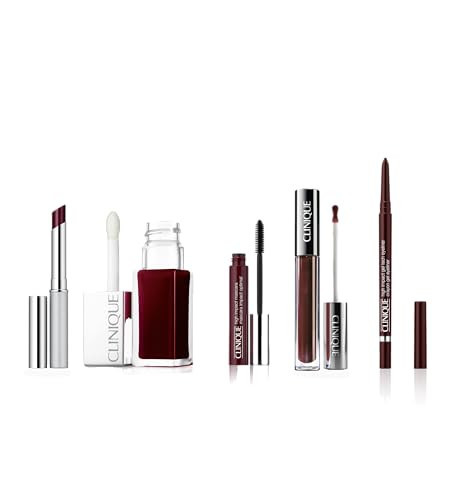 Clinique Black Honey Collection | Almost Lipstick, Pop Plush Lipstick, Mascara, Lip + Cheek Oil + Gel Eyeliner | Amazon (US)