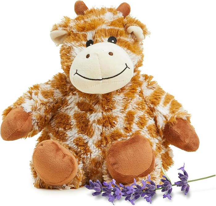 Amazon.com: warmies Microwavable Stuffed Animals, Giraffe - Heated Stuffed Animal Plushie for War... | Amazon (US)