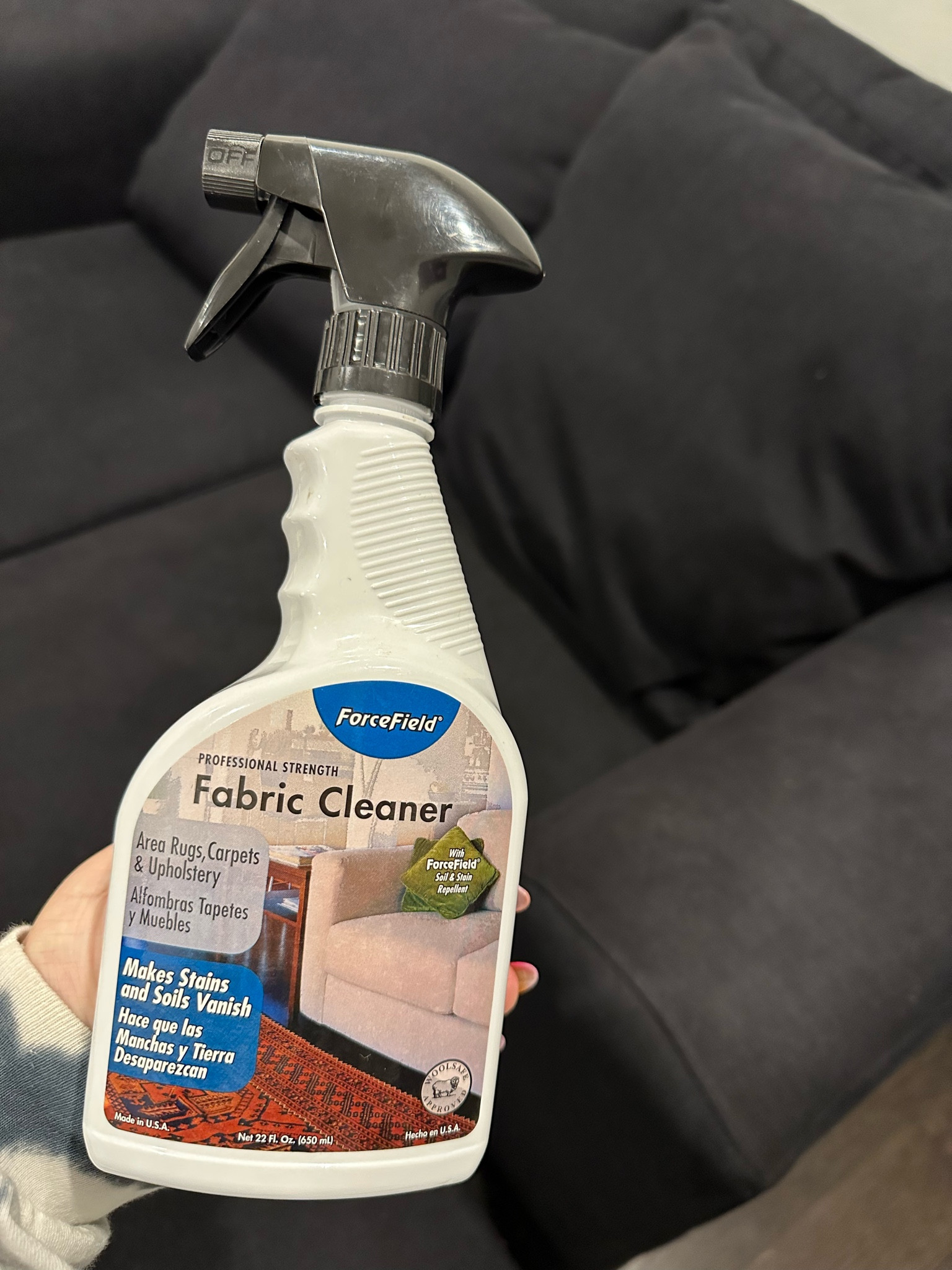 ForceField Fabric Cleaner - Professional Strength  
